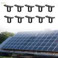 10Pcs Water Drain Clips Pv Module Maintenance Photovoltaic Clip Mud Removal Roof 45mm. 