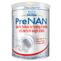 Nestle PreNAN Specific formula for feeding of Preterm and Low Birth Weight Infants – Suitable from Birth, 400g Tin. 