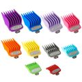 10PCS Clipper Guards for Wahl Clipper, Colored Hair Clipper Cutting Guides with Metal Clip From 1/16 Inch to 1 Inch. 