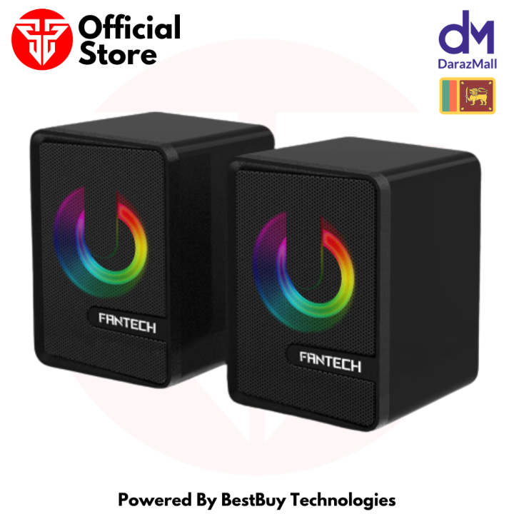 FANTECH BEAT GS203 Computer Gaming Speaker With Jack & USB for RGB Lighting Speaker