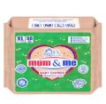 Mum and Me Baby Diaper XL (XL Baby Pasting) 60 Pack. 