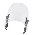 Motorbike Wind Deflector Noise Reduction Motorcycle Windshield for Interceptor Continental GT. 