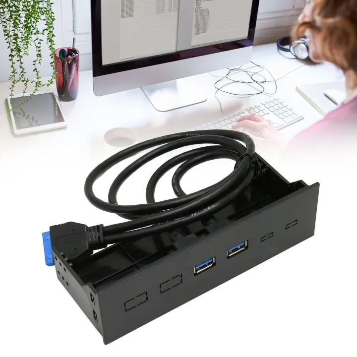 USB%20Front%20Panel%20Hub,%202%20Ports%205.25in%20Front%20Panel%20Easy%20Installation%20for%20PC%20Case%20-%20Image%208