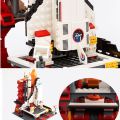 Compatible With Lego Spacecraft Building Blocks Nano Particle Space Rocket Spaceship Model Series Bricks DIY Creative Toys Boys Girls Gift. 
