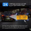 KAWA D6 1440P Smart Dash Camera WiFi Car DVR 2K QHD Video Recorder with Voice Control App Control Night Vision. 