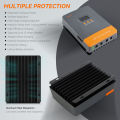 PowMr 100A MPPT Solar Charger Controller 12V-48V Auto Blacklight LCD Regulator Max PV Input 160VDC Support Lifepo4 Battery Can Parallel Up to 12 Units. 