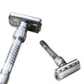 Clic Handle Razor Double-Edged erfly Twisted Opening T-Shaped 9-Speed Radical Adjustment Front Razor Uni Sent 5 Blade And Storage Box,without base. 