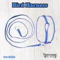 Adjustable Bird Harness With Leash Parrot Harness Pigeon Harness 145cm Length Leash. 