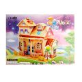 LX-850 3D DIY Puzzle Jigsaw Puzzles Cartoon House Toy Kid Early Learning Children's Educational Toys. 