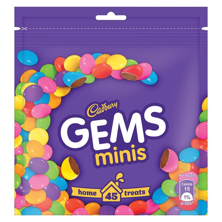 Cadbury Gems Chocolate Home Treats Pack, 142.2g/126.4g (Grammage may vary)   (FROM INDIA) SAM