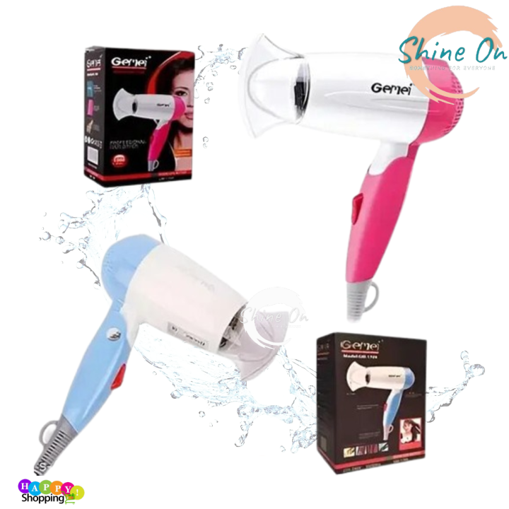 Gemei%20GM-1709%20Professional%20Hair%20Dryer%20Foldable%20Hair%20Dryer%201000w%20-%20Image%202