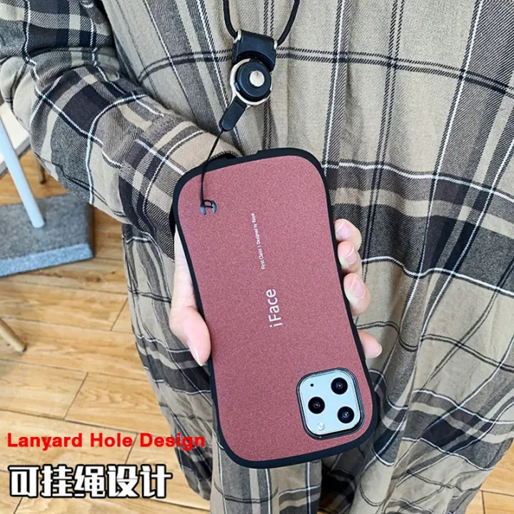 Luxury%20iFace%20matte%20phone%20case%20for%20iPhone%2014%2013%2012%2011pro%20X%20XR%20XS%20Max%20slimming%20waist%20silicone%20back%20cover%20for%20iPhone%206%206s%207%208%20Plus%20-%20Image%206