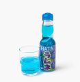 HATA RAMUNE BLUBERRY DRINK 200ml .  JAPANESE SOFT DRINK HATA KOSEN. 