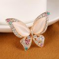 Crystal Butterfly Brooch for Women Rhinestone Broches Fashion Wedding Jewelry Brooches Gift. 