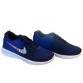 AirFit: Nike Black and Blue ZenRun Lightweight Running Shoes. 
