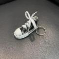 3D Canvas Sneaker Tennis Shoe Keychain Blue Pink Black White Sports Shoes Keyring Bag Ornaments Car Trinket Keyring Accessories. 