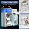 2 in 1 Air Conditioner Humidifier 3 Speed Air Cooling Fan Humidifies Portable Air Conditioner Fan SMILING SHARK Cooling Fan. 