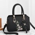 Bag Women's2023New Handbag Korean Style Fashion Bags Mother's Versatile Embroidery Shoulder Messenger Bag. 
