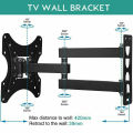 TV Wall Mount Bracket 32-55 Inch LED LCD Full Motion TV Bracket Wall Mount Fully Adjustable Rotatable Stand 32 40 42 43 50 55 inch. 
