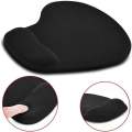 Gel Mouse Pad Comfortable Mouse Mat Silica Gel with Wrist Rest Support for PC Laptop. 