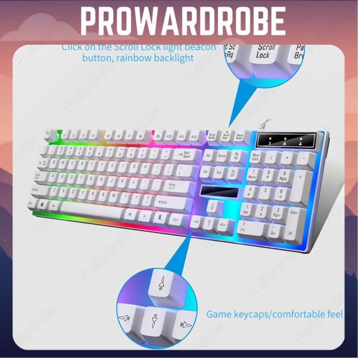 ProWardrobe%E2%84%A2%20Professional%20RGB%20Gaming%20Keyboard%20Mouse%20Set%20Wired%20LED%20Mechanical%20Feeling%20PC%20Desktop%20Laptop%20Game%20G21BA%20PW04%20-%20Image%204