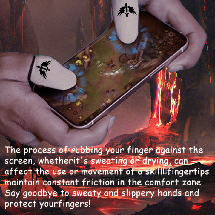 BlueWow%20Fallen%20Angel%20Customized%20Superconducting%20Silver%20Fiber%20Ultra-sensitive%20PUBG%20Dedicated%20Game%20Finger%20Cots%20Touch%20Screen%20Mobile%20Game%20Finger%20Cots%20-%20Image%205