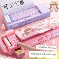 Pencil Case Cases Unicorn Pen Box Password Lapicera 2023 Estuche Escolar Kawaii Girls Bag Trousse Multifunctional School Items. 