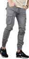 Men's Twill Cotton Cargo Pants – Comfortable Casual Trousers for Daily Wear. 
