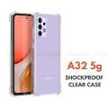 Shockproof Clear Case For Samsung Galaxy A32 5g Back Cover Transparent Silicone Case Soft Airbag Bumper Lens Protection Cute Design For Girls Boys New. 