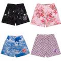 New Summer Eric Emanuel EE Basic Mesh Short Classic Floral Printed Gym Shorts Men's Gym Basketball Sports Beach Shorts. 