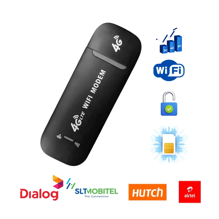 LTE 4G USB Modem With Wifi Hotspot Dongle