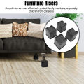 Furniture Risers Stackable Sofa Risers 4 Set for Table for Chair. 