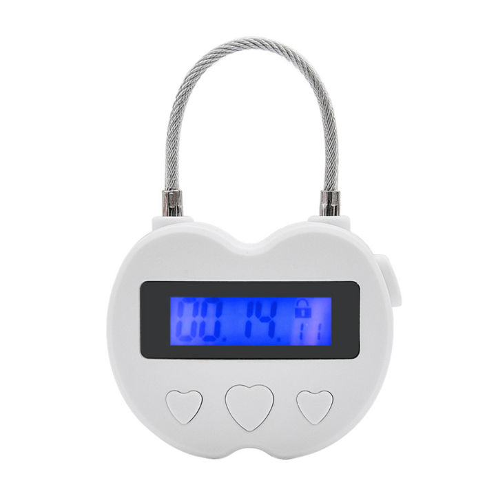 Smart Time Lock LCD Display Time Lock Multifunction Electronic Time Lock Waterproof Time Lock USB Rechargeable Time Lock