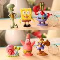 SpongeBob Figure Send Big Star Small Ornaments Octopus Brother Doll Doll Model Tabletop Cake Decorations. 