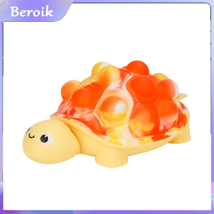 Turtle Sticky Toy Beroik- Stress Relief Turtle Toy Bubble Shell Turtle Stress Ball ...