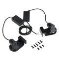 2PCS Car LED Projector Light Welcome Light Angel Wings Style Car Door Exterior Light Carpet Ground Lamps for All Cars and Motorcycles(Red Color). 