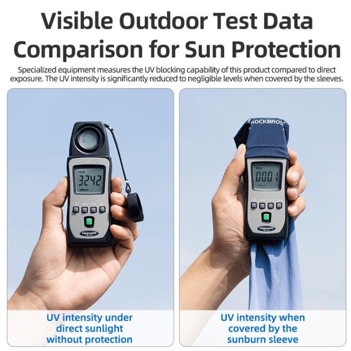 HOT%20ROCKBROS%20Summer%20Cycling%20Arm%20Sleeves%20Sun%20Outdoor%20UV%20Protection%20Men%20Women%20Running%20Fishing%20Sportwear%20Quick%20Dry%20Arm%20Sleeves%20-%20Image%205