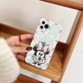 Case Cover For IPhone 14 15 Pro Max X XS XR 7 8 Plus 7+ 8+ SE 2020 2022 Phone Casing Soft Clear TPU mickey mouse couple Minnie Stitch Couple Shockproof Popular Full Protection INS Cute Fashion Cartoon Ultra-thin Protection Back Cover. 