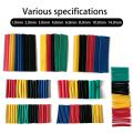 Heat shrink tube kit 100Pcs Insulation Sleeving Polyolefin Shrinking Assorted Heat Shrink. 