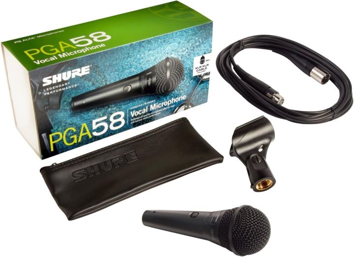 Shure%20PGA58%20Dynamic%20Microphone%20-%20Handheld%20Mic%20for%20Vocals%20with%20Cardioid%20Pick-up%20Pattern,%20Discrete%20On/Off%20Switch,%20Stand%20Adapter%20and%20Zipper%20Pouch%20-%20Image%202