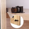 Double Rollers Catch Lock Latches Roller Spring Clip / Door Cabinet Latchcatches Fasteners / Cupboard Drawer Latches Catches Scroll Wheel Closer / Metal Homehold Accessorion. 