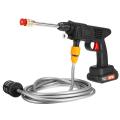 High pressure power washer gun, 24V cordless electric pressure washer, 435PSI battery pressure washer (for car), floor cleaning, flower water. 