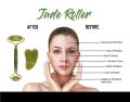 Salorie Jade Roller GuaSha Scrapping Tool Set Skin Care for Anti Wrinkle Aging 100% Natural Jade Stone Face Massage Roller Guacha. 