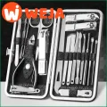 【WEJA】19/16/12/9/8 pcs Manicure Nail Clipper Set Household Stainless Steel Ear Spoon Nail Clippers Manicure Tool Pedicure Nail Scissor. 