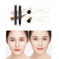 1PC Double-end Concealer Stick Face Makeup Creamy Foundation Pencil Women Cosmetics Facial Highlight Contour Stick Dark Circles. 
