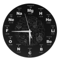 3X Periodic Table of Elements Wall Art Chemical Symbols Wall Clock Educational Display Classroom Clock Teacher's Gift. 