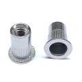 Panda Online 20PCS 304 Stainless Steel Rivet Nut Flat Head Threaded Rivnut Insert Nutserts M3 M6. 