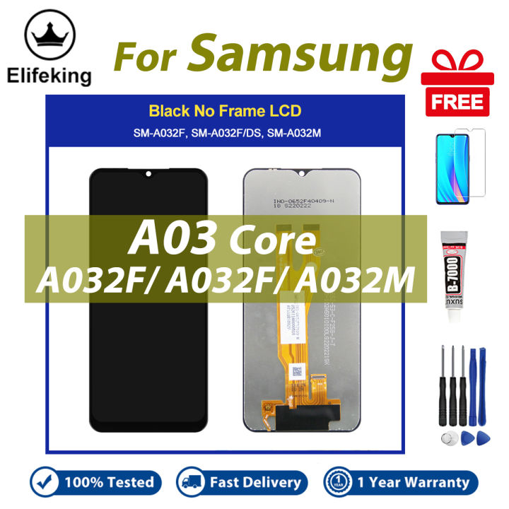 LCD No Frame For Samsung Galaxy A03 Core Display Touch Screen Digitizer Assembly Replacement Parts SM-A032F A032M