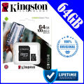 Genuine Kingston  64GB 128GB 256GB micro SD 150MB/s Memory Card. 