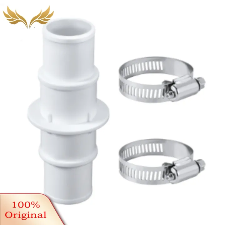 SuperRide Swimming Pool Suction Pipe Connector Universal Pool Hose Adapter Connector 1-1/2 or 1-1/4 Easy Install Strong Seal for Pool Cleaners Pump Fir Hose Compatible with Most Pool Vacuum Hoses Essential